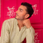 Pistachio Green Kurta Shalwar - Image 3
